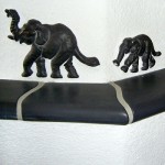 Elefant, handgefertigte Keramik